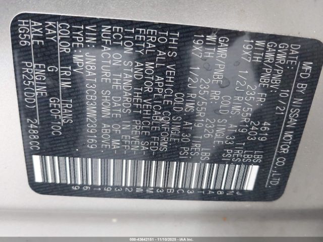 Nissan Rogue Sl Intelligent Awd Image 6