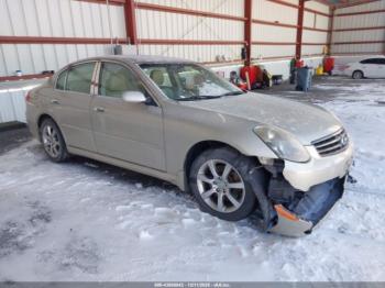  Salvage INFINITI G35x