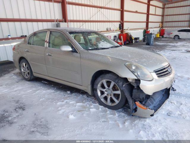  Salvage INFINITI G35x