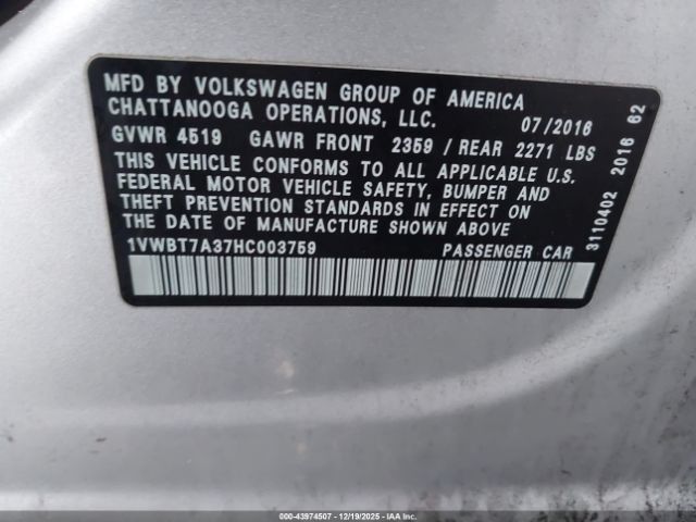 Volkswagen Passat 1.8t Se Image 6