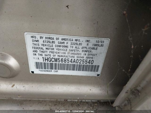 Honda Accord 2.4 Ex Image 7