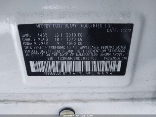 Subaru Legacy 2.5 I Sport Image 10