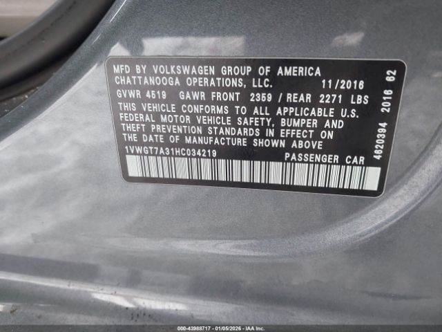 Volkswagen Passat 1.8t Se Image 13