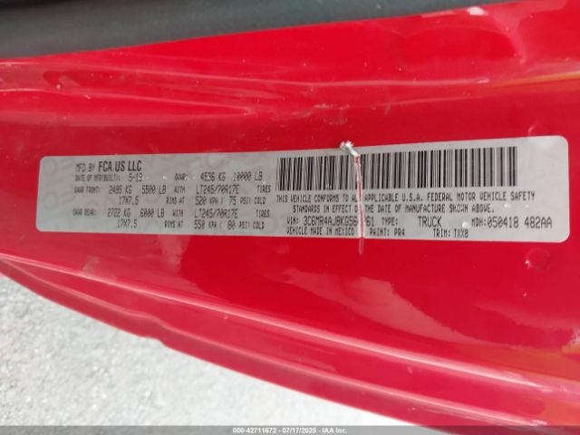 Ram 2500 Tradesman  4x2 8' Box Image 16