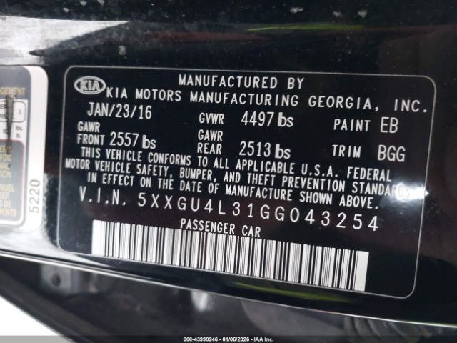 Kia Optima Ex Image 4